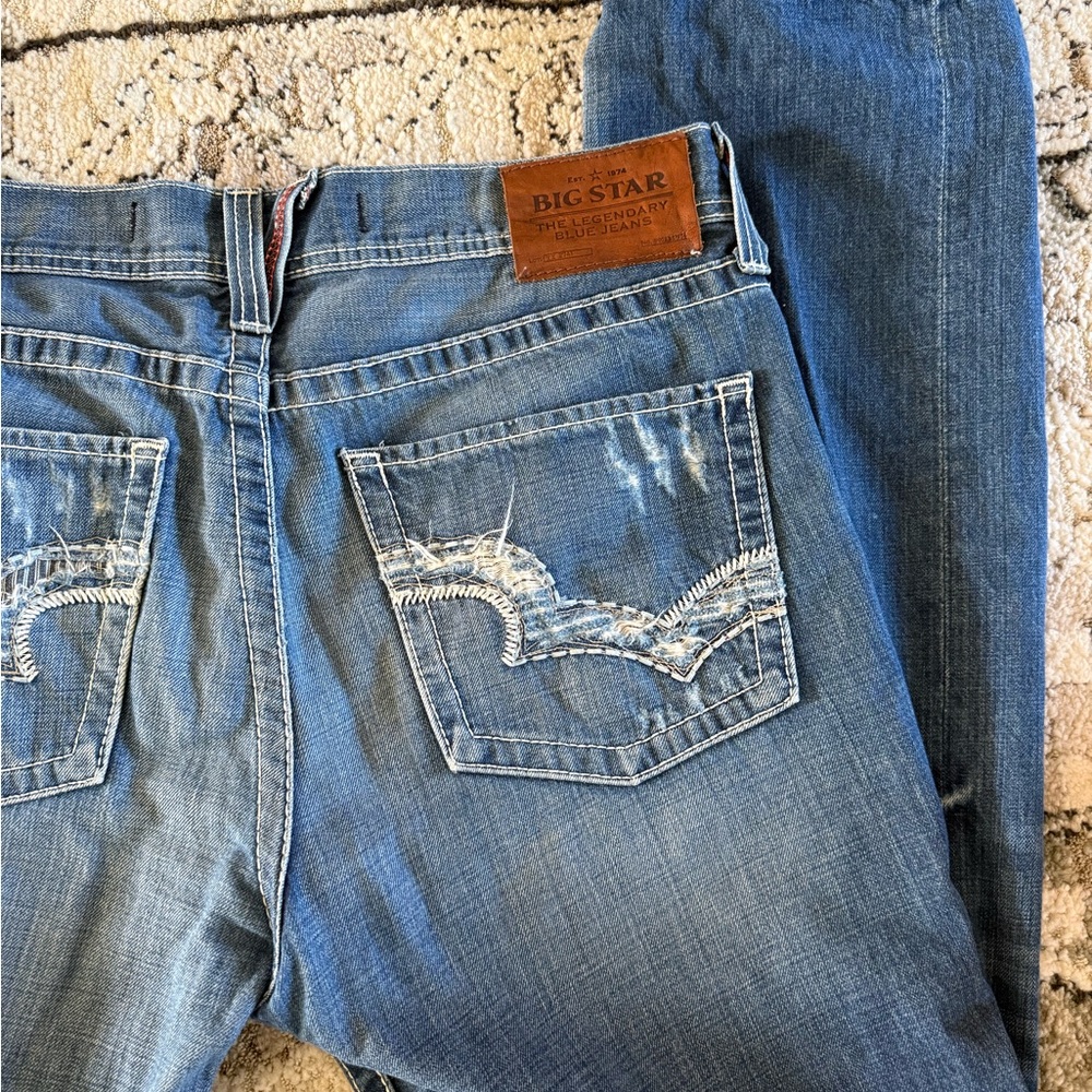 Big Star straight leg Light Blue Jeans